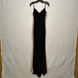 NWT Xscape Rhinestone Illusion Gown - size 6